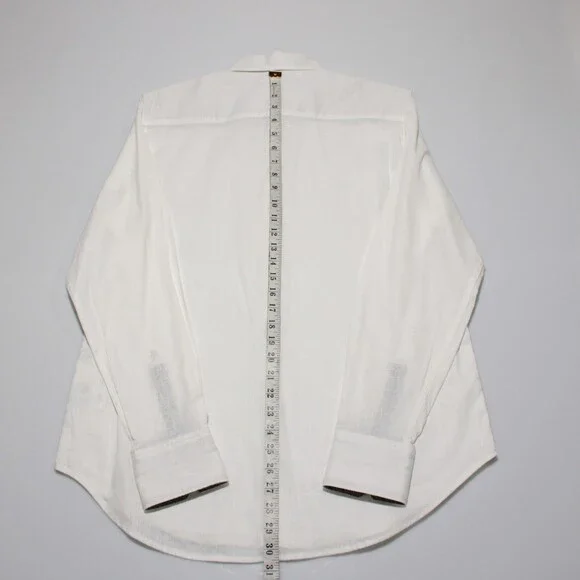 Robert Graham NWT Grand Palms Casual Button Down Shirt Sz M Classic Fit in White
